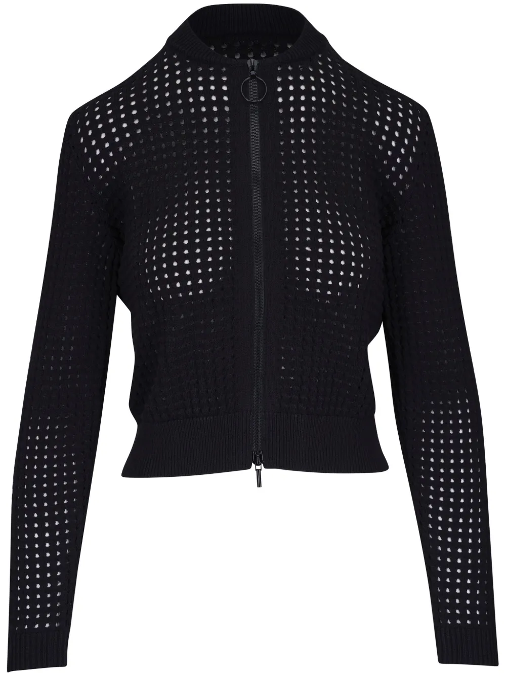 Джемпер на молнии Akris Punto, черный
Джемпер на молнии Akris Punto, черный