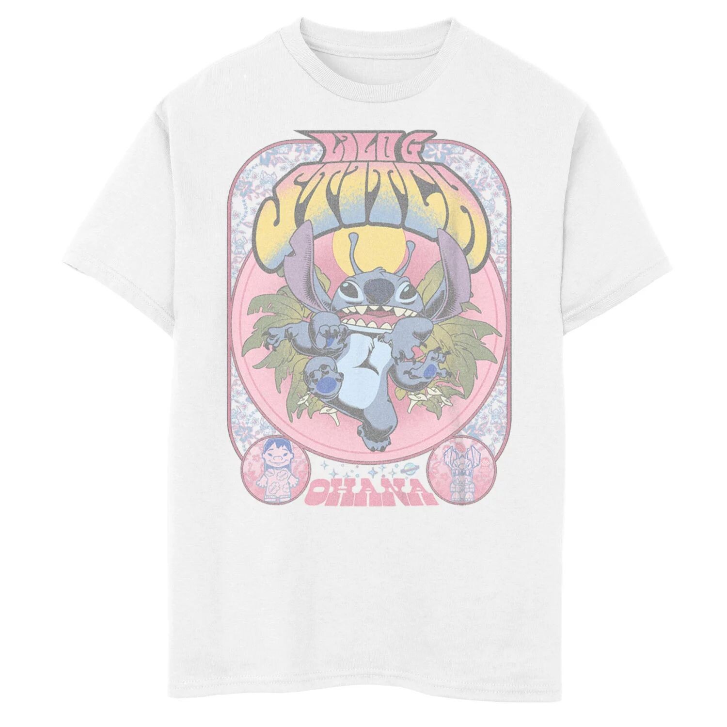 Футболка Stitchadelic Gig Ohana для мальчиков 8–20 лет Disney Lilo And Stitch Licensed Character
Футболка Stitchadelic Gig Ohana для мальчиков 8–20 лет Disney Lilo And Stitch Licensed Character