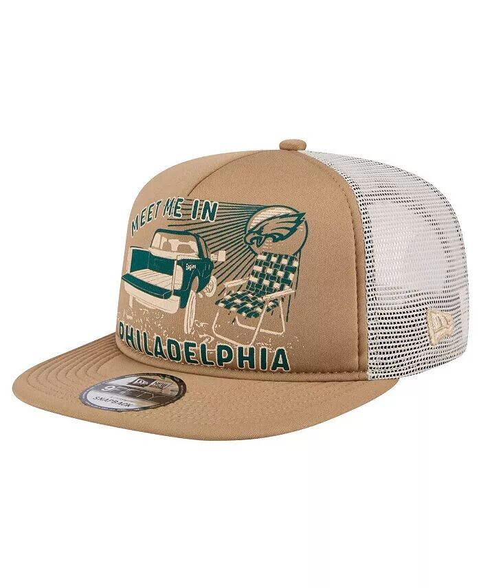 Мужская светло-коричневая бейсболка Philadelphia Eagles Meet Me 9FIFTY Snapback New Era, бежевый
Мужская светло-коричневая бейсболка Philadelphia Eagles Meet Me 9FIFTY Snapback New Era, бежевый