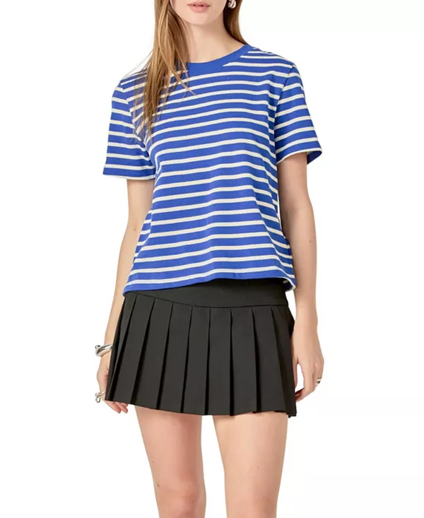 Женская вязаная крючком футболка-поло English Factory, мультиколор
Женская вязаная крючком футболка-поло English Factory, мультиколор