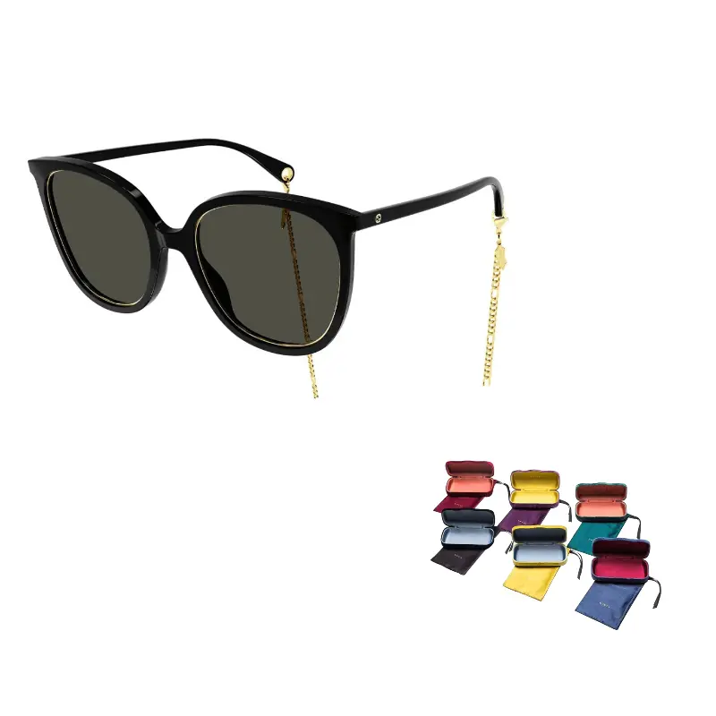 GUCCI Кошачий глаз солнцезащитные очки, Black
GUCCI Кошачий глаз солнцезащитные очки, Black