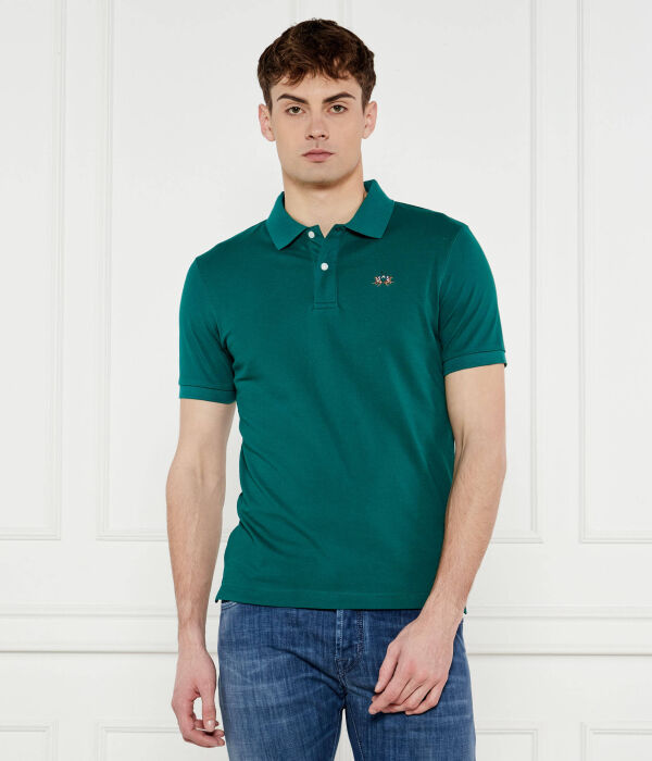 Рубашка поло Slim fit La Martina, зеленый
Рубашка поло Slim fit La Martina, зеленый