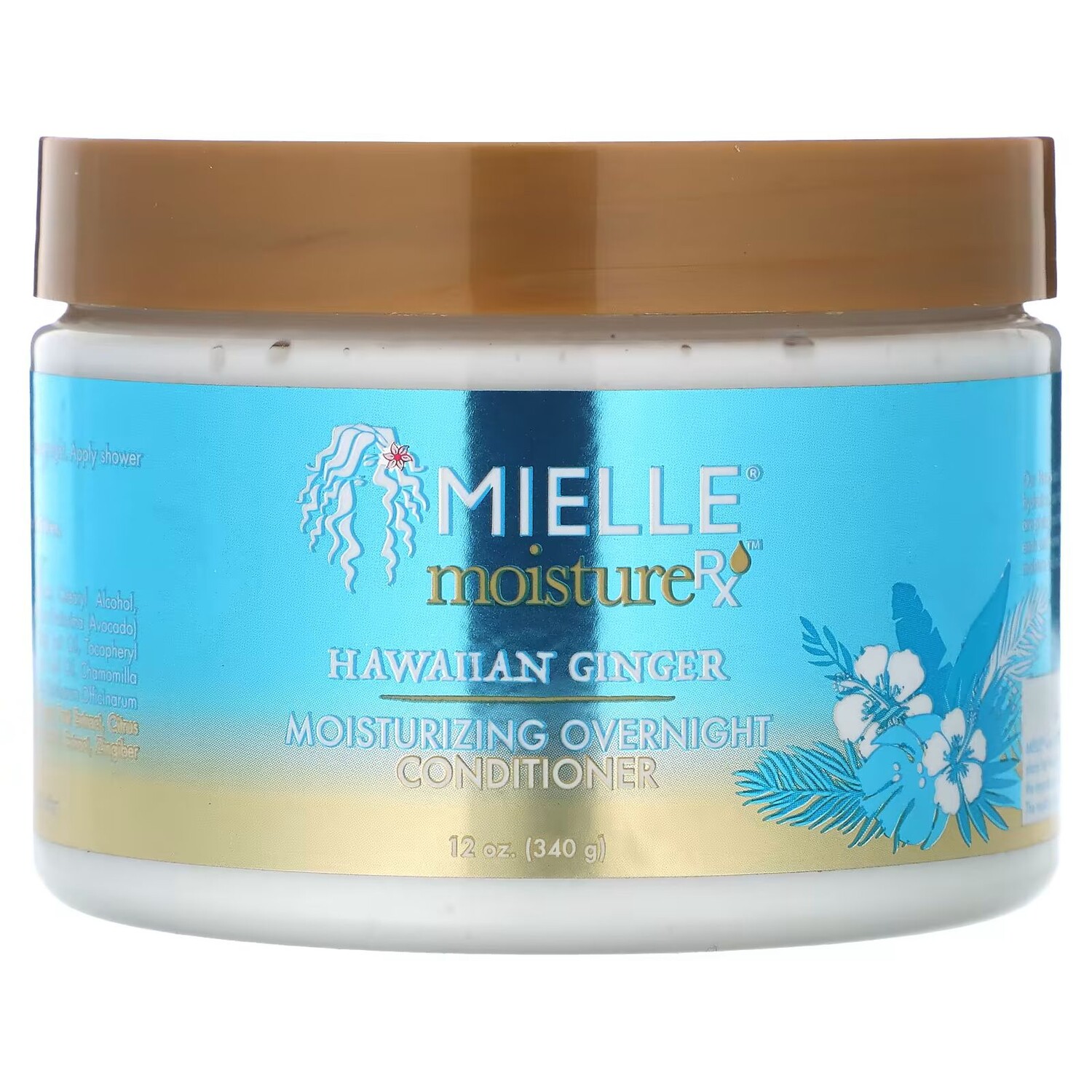 Moisture RX, Увлажняющий ночной кондиционер, гавайский имбирь, 12 унций (340 г) Mielle
Moisture RX, Увлажняющий ночной кондиционер, гавайский имбирь, 12 унций (340 г) Mielle
