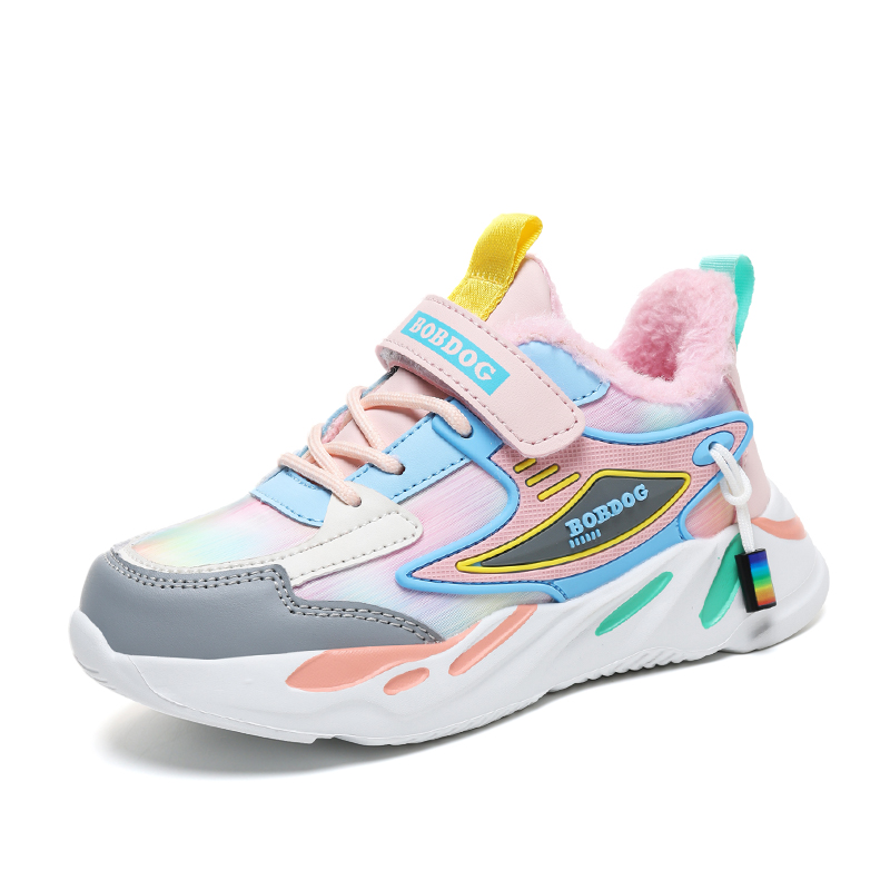 Кроссовки для бега детские, противоскользящие, износостойкие, водостойкие, теплые BOBDOG, белый/розовый
Кроссовки для бега детские, противоскользящие, износостойкие, водостойкие, теплые BOBDOG, белый/розовый