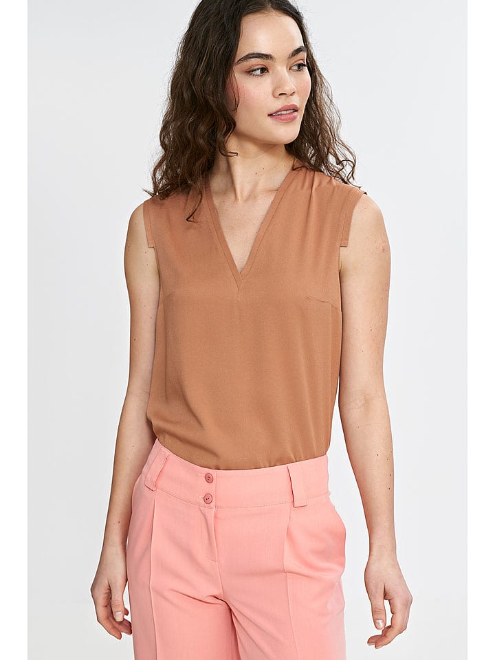 Блузка Nife, светло-коричневый
Блузка Nife, светло-коричневый