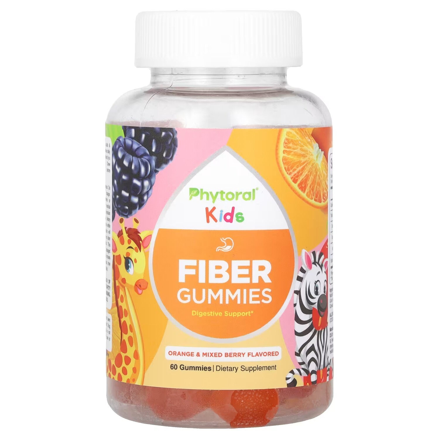 Добавка Phytoral Kids Fiber Gummies апельсин и ягодная смесь, 60 жевательных конфет
Добавка Phytoral Kids Fiber Gummies апельсин и ягодная смесь, 60 жевательных конфет