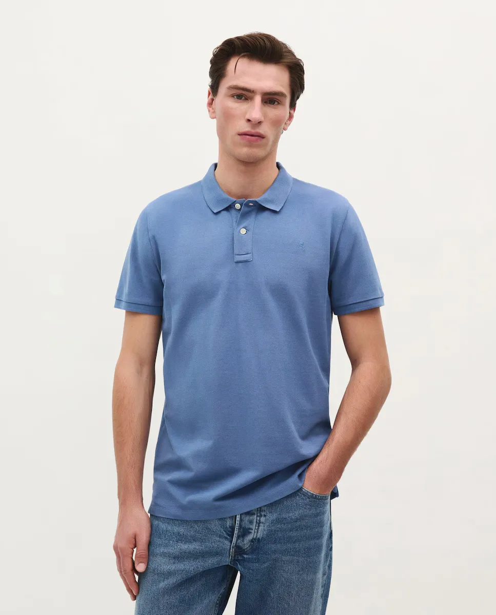 Мужская поло с коротким рукавом классического кроя Scalpers, синий
Мужская поло с коротким рукавом классического кроя Scalpers, синий