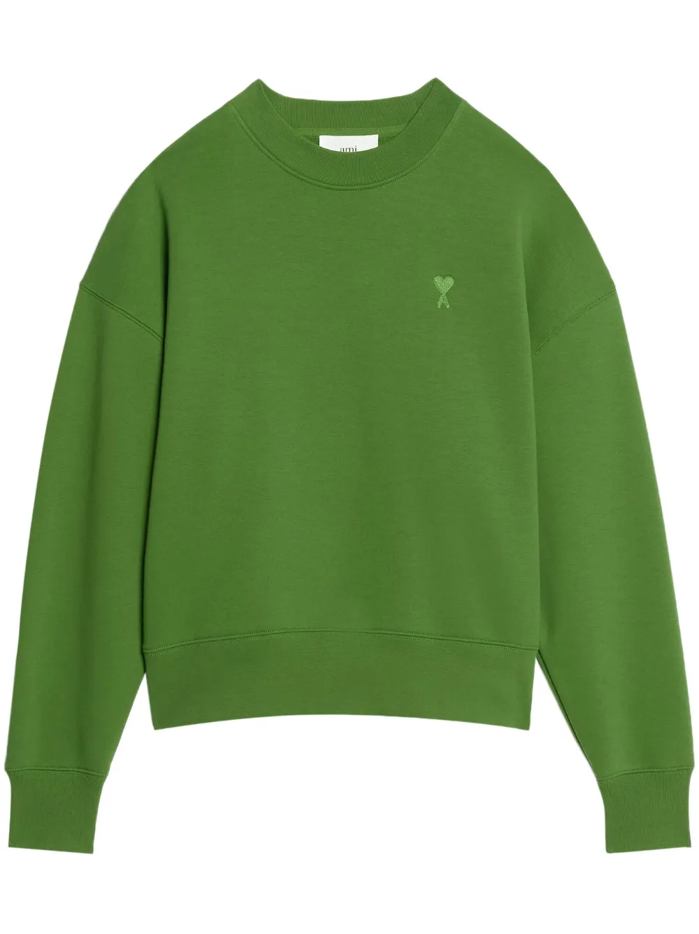 Толстовка с вышитым логотипом AMI Paris, зеленый
Толстовка с вышитым логотипом AMI Paris, зеленый