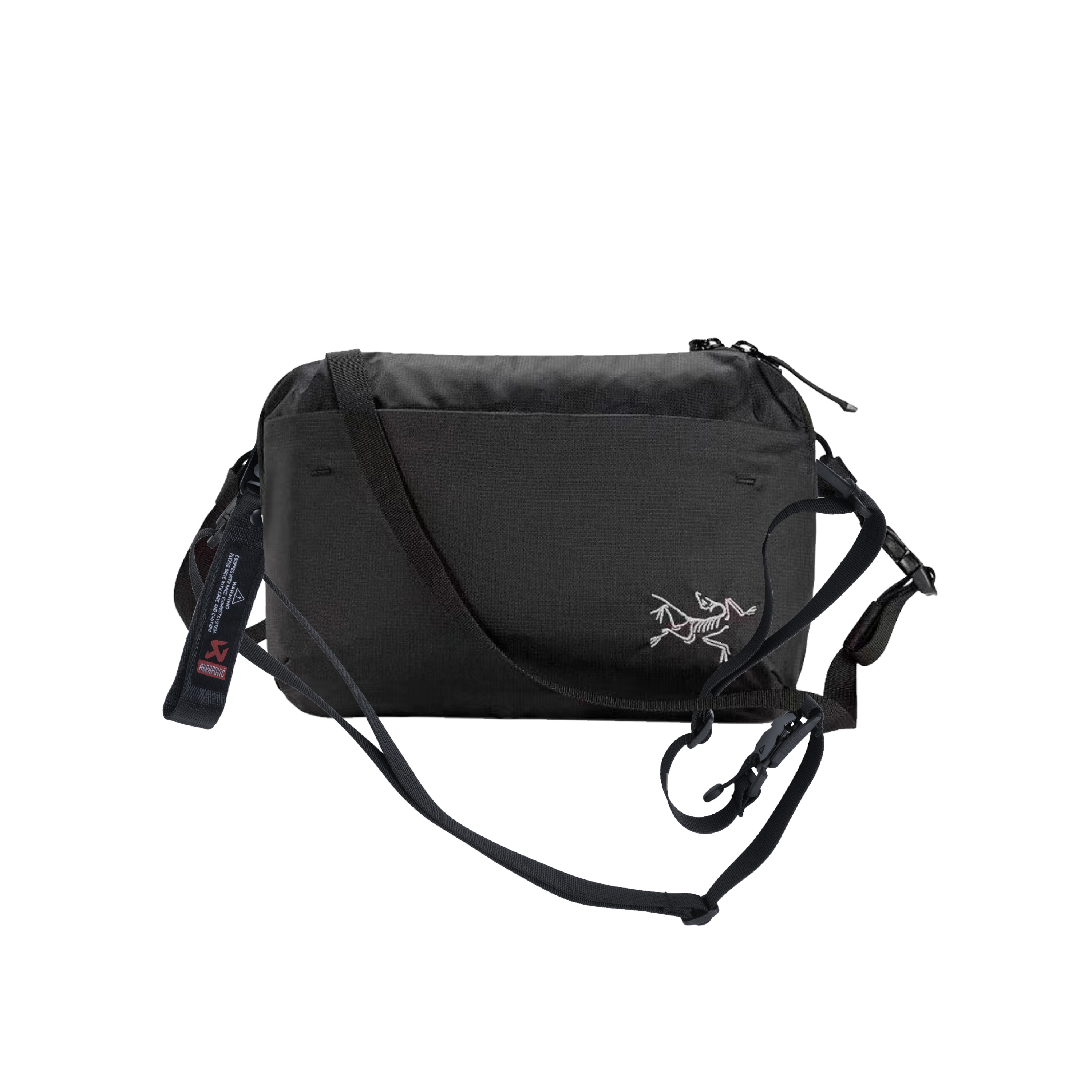 Arcteryx Полиамидная поясная сумка унисекс черная, Cold Tide
Arcteryx Полиамидная поясная сумка унисекс черная, Cold Tide