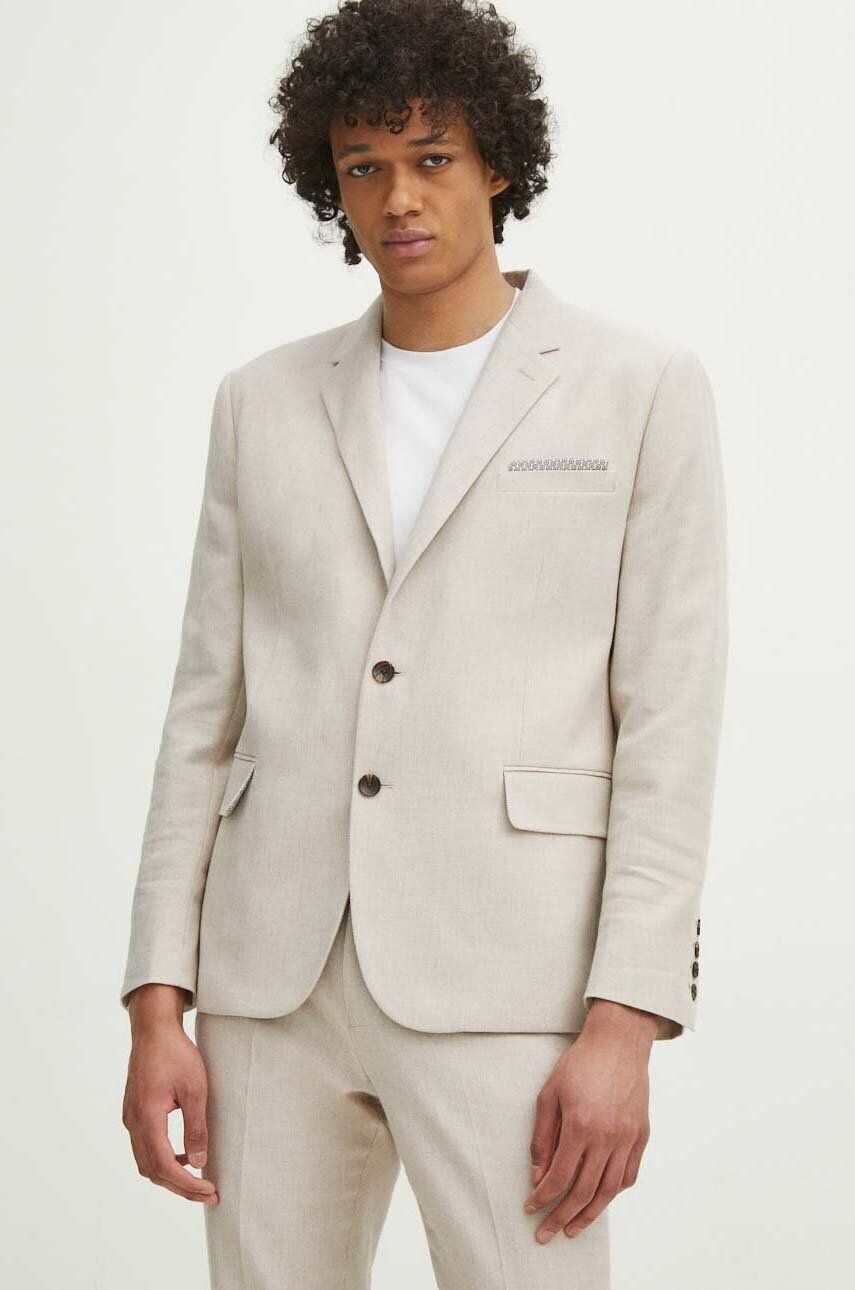 Пиджак из смешанного льна Medicine, бежевый
Пиджак из смешанного льна Medicine, бежевый