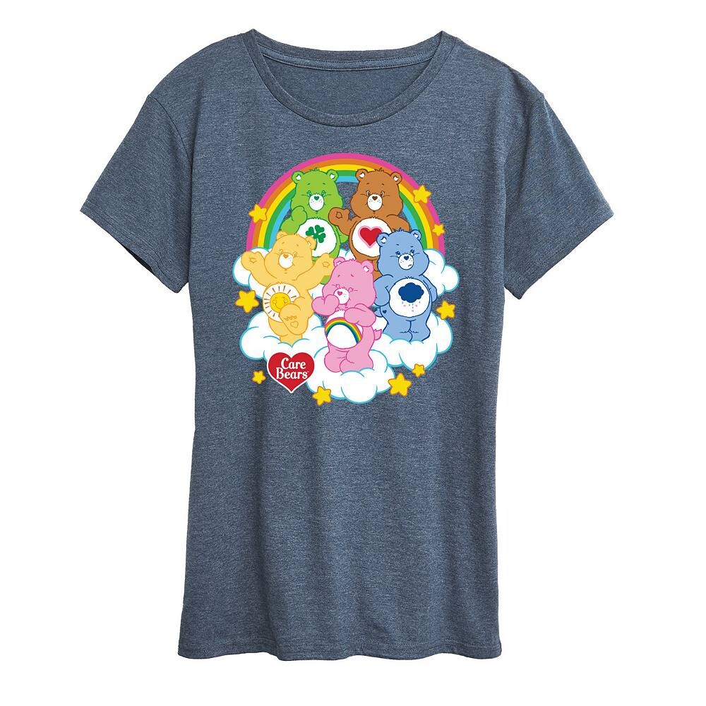 Женская футболка с рисунком Care Bears Group On Clouds Licensed Character, синий
Женская футболка с рисунком Care Bears Group On Clouds Licensed Character, синий