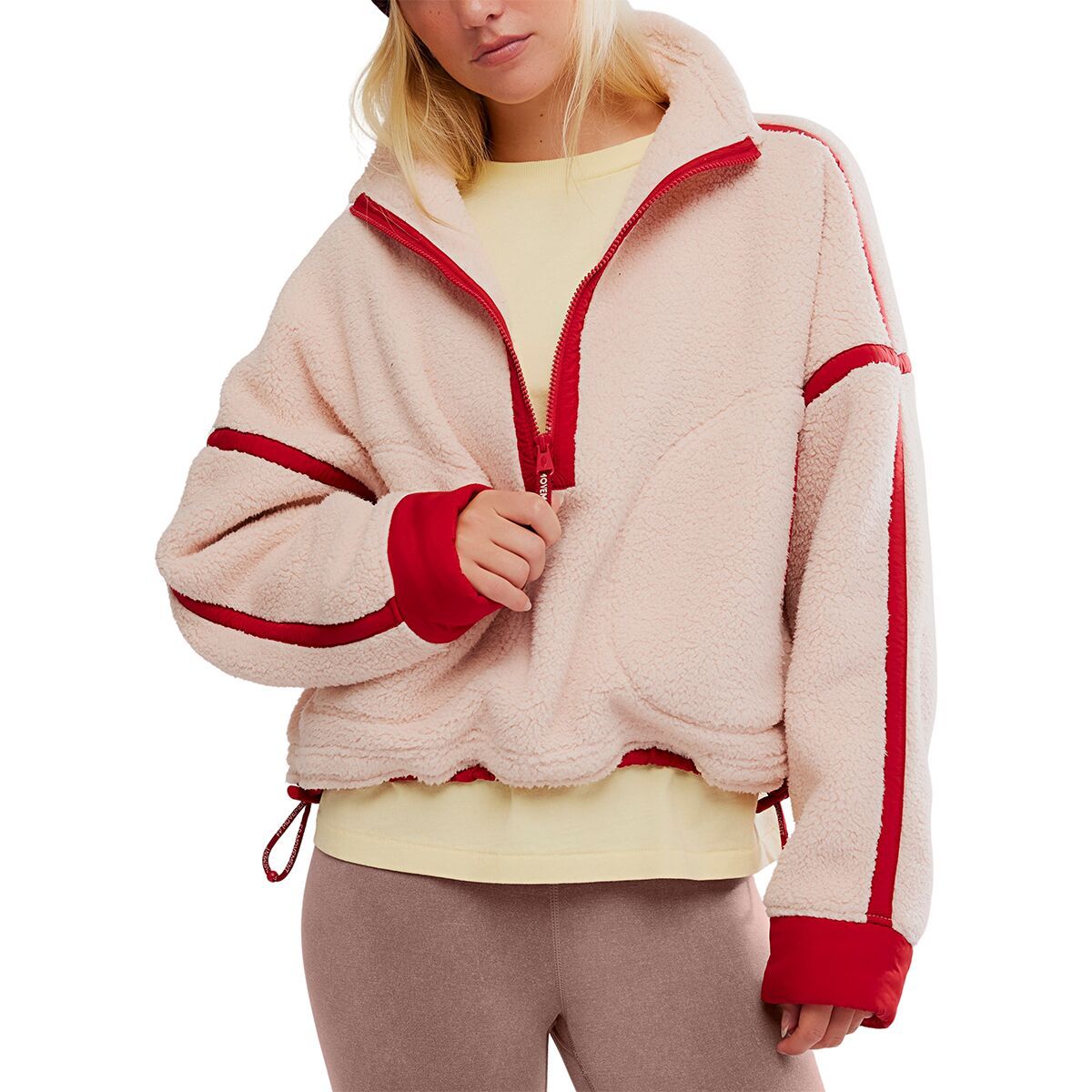 Куртка Mountain High с молнией до половины Fp Movement, цвет ballet slipper combo
Куртка Mountain High с молнией до половины Fp Movement, цвет ballet slipper combo