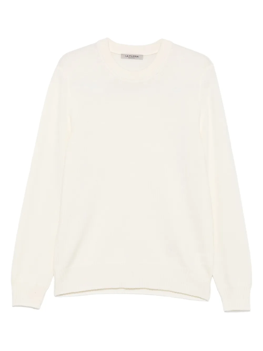 Шерстяной свитер с круглым вырезом Fileria, белый
Шерстяной свитер с круглым вырезом Fileria, белый