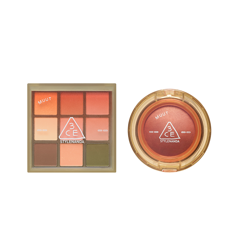 3CE MUUT Color Film Limited Edition набор из двух кремовых продуктов: тени для век и румяна, легко растушевываются, натуральный макияж
3CE MUUT Color Film Limited Edition набор из двух кремовых продуктов: тени для век и румяна, легко растушевываются, натуральный макияж