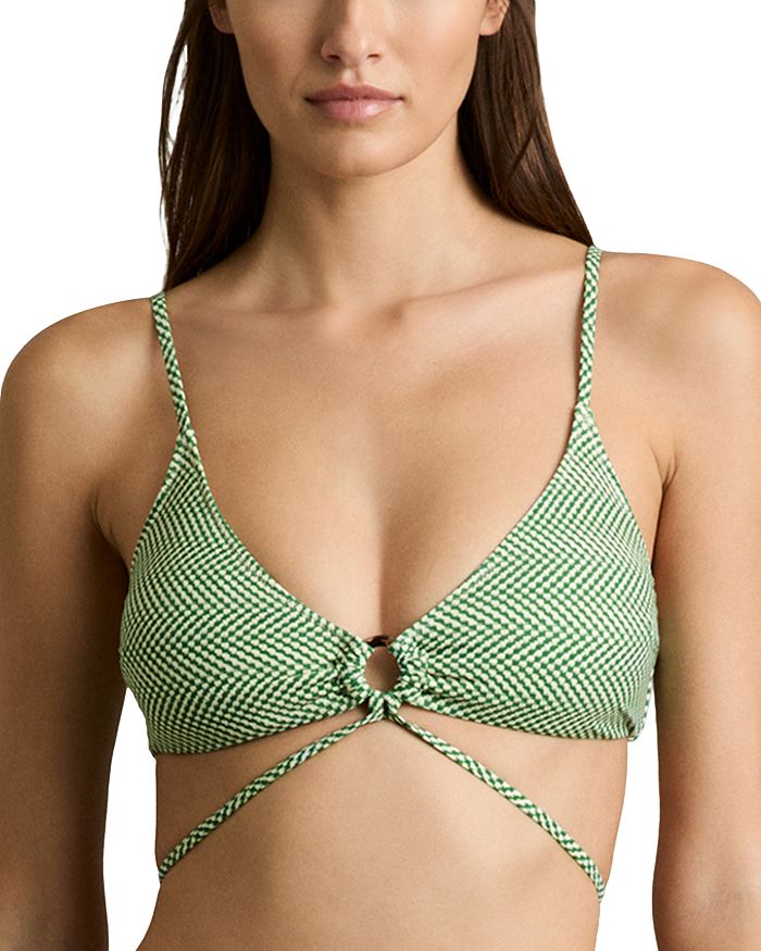 Купальник-топ Kai Triangle REISS, зеленый
Купальник-топ Kai Triangle REISS, зеленый