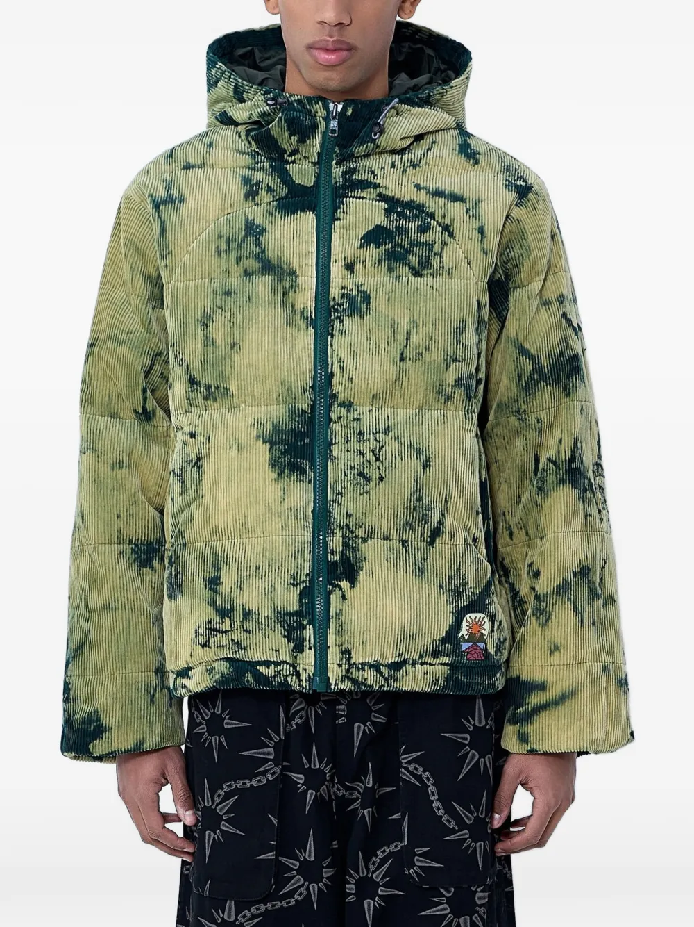 Вельветовая куртка с капюшоном Brain Dead, зеленый
Вельветовая куртка с капюшоном Brain Dead, зеленый