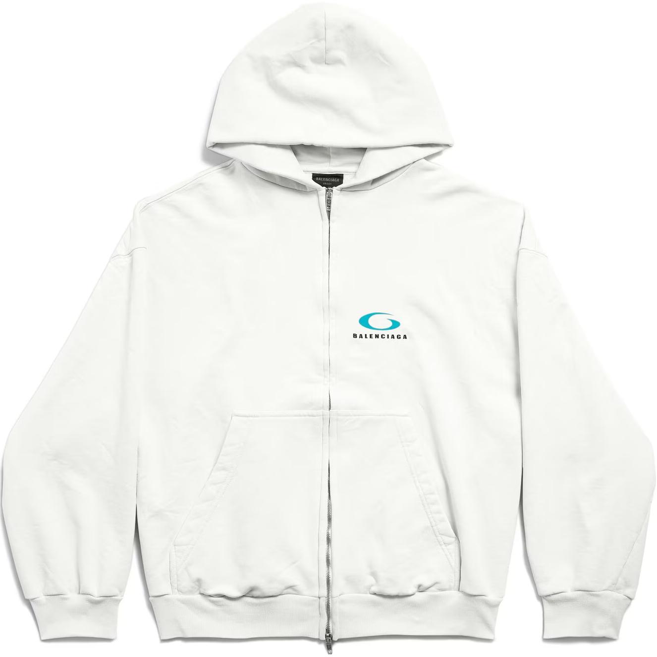 Logo Printed Zip-Up Jacket Balenciaga, белый
Logo Printed Zip-Up Jacket Balenciaga, белый