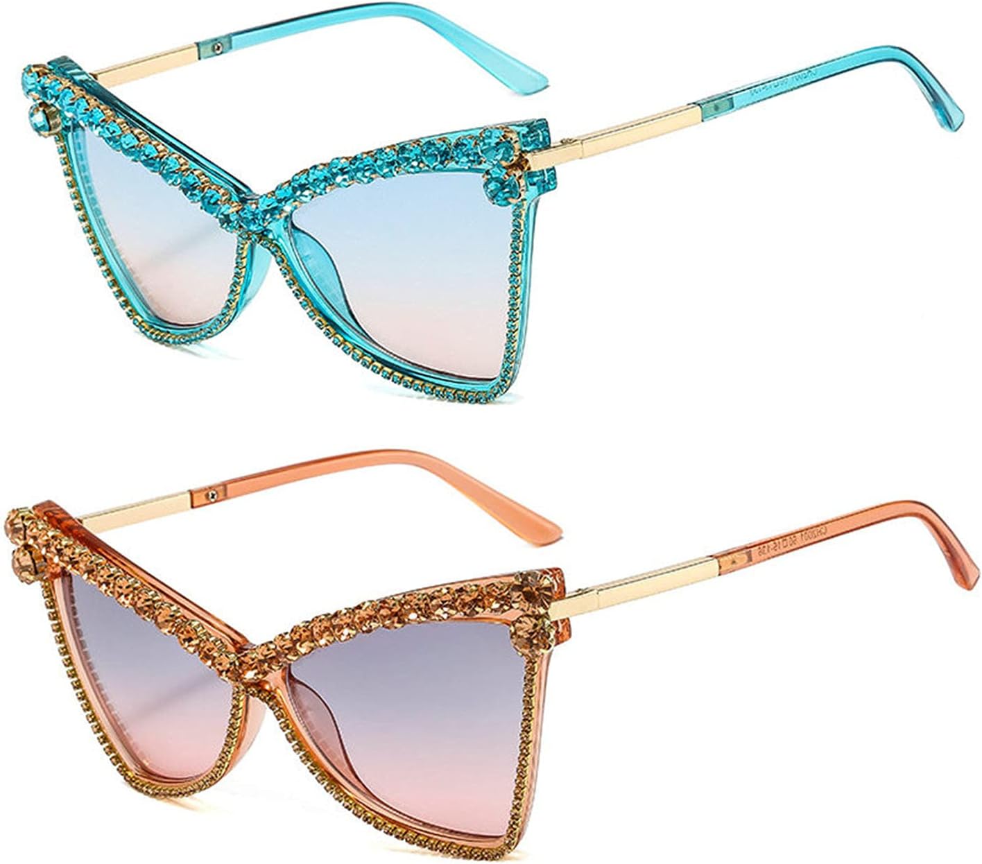 Солнцезащитные очки Willochra Diamond Cat Eye для женщин, с бриллиантами и стразами, большие солнцезащитные очки для мужчин, 2021 год, ретро-очки, винтажные, с защитой от УФ-излучения UV400, 2pack-blue&orange
Солнцезащитные очки Willochra Diamond Cat Eye для женщин, с бриллиантами и стразами, большие солнцезащитные очки для мужчин, 2021 год, ретро-очки, винтажные, с защитой от УФ-излучения UV400, 2pack-blue&orange