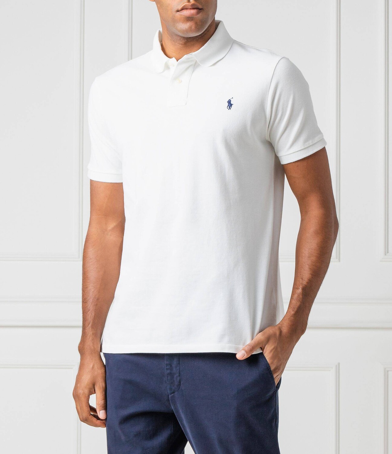 Поло POLO RALPH LAUREN slim fit, белый
Поло POLO RALPH LAUREN slim fit, белый