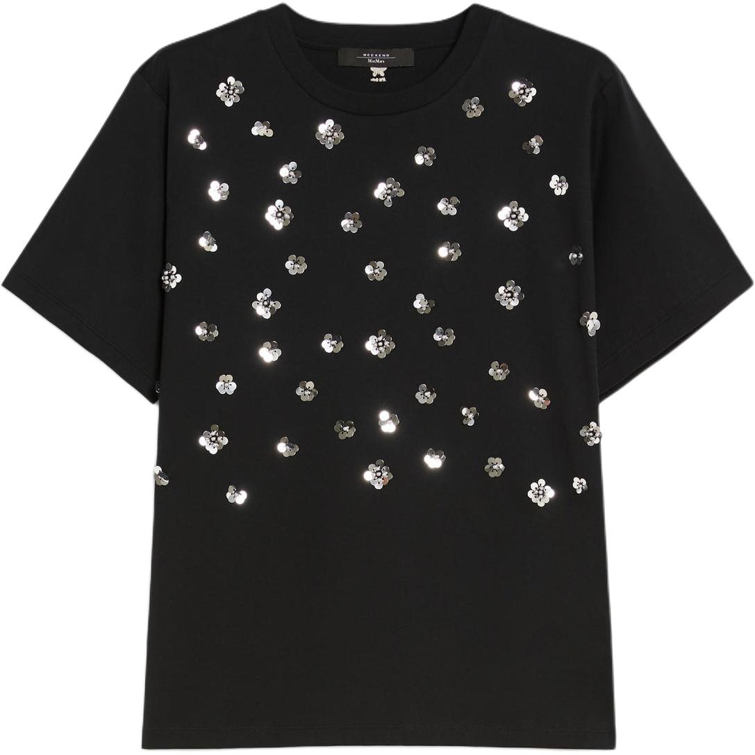 Футболка Weekend Max Mara Cabina с пайетками WEEKEND MaxMara, черный
Футболка Weekend Max Mara Cabina с пайетками WEEKEND MaxMara, черный