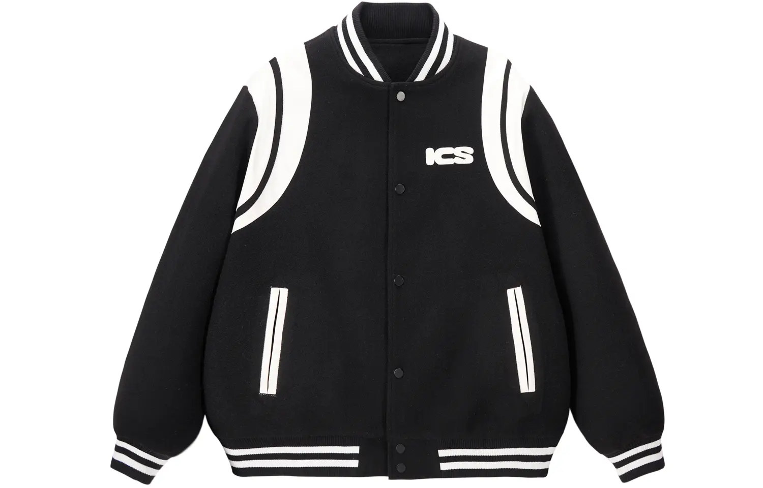 Бейсбольная куртка унисекс ICONS Lab, Черный
Бейсбольная куртка унисекс ICONS Lab, Черный