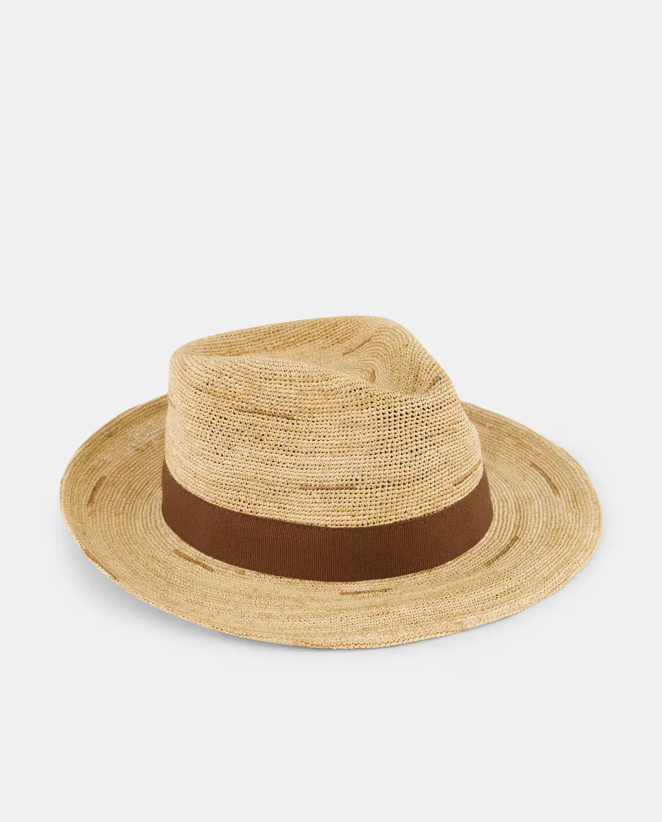 Мужская шляпа из рафии Tirabasso, натуральный
Мужская шляпа из рафии Tirabasso, натуральный
