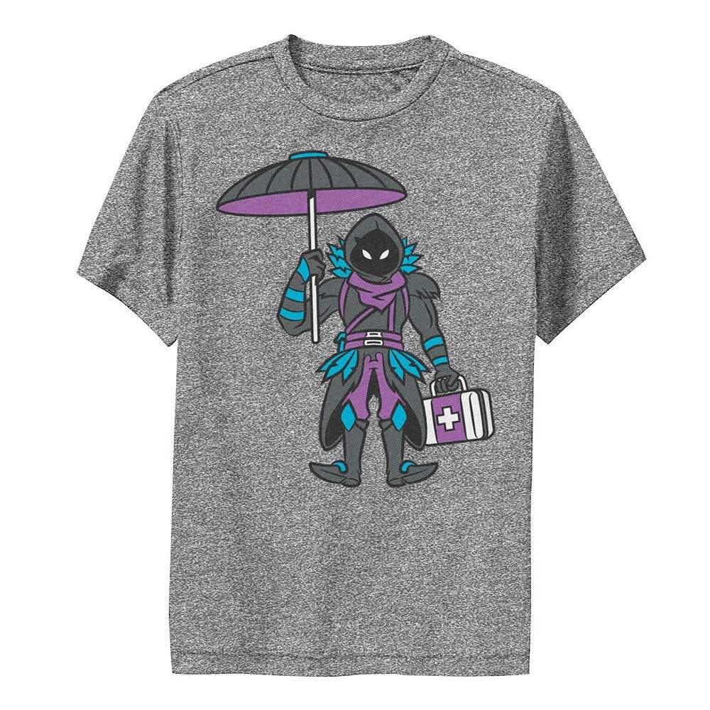 Футболка Fornite Raven с зонтиком и чемоданом для мальчиков Licensed Character, цвет Charcoal Heather
Футболка Fornite Raven с зонтиком и чемоданом для мальчиков Licensed Character, цвет Charcoal Heather