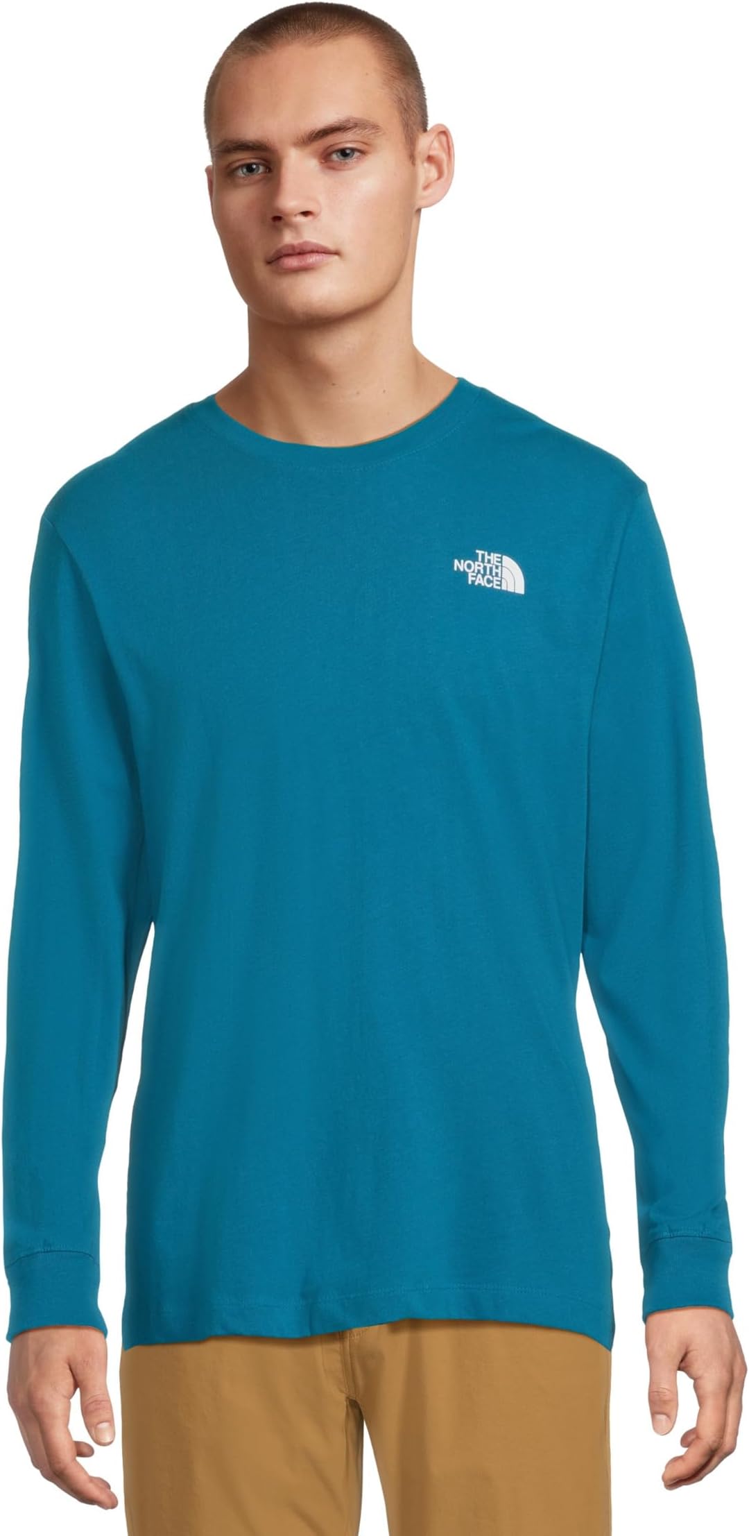 Футболка The North Face Long Sleeve Box NSE Tee, цвет Dusk Blue 
Футболка The North Face Long Sleeve Box NSE Tee, цвет Dusk Blue