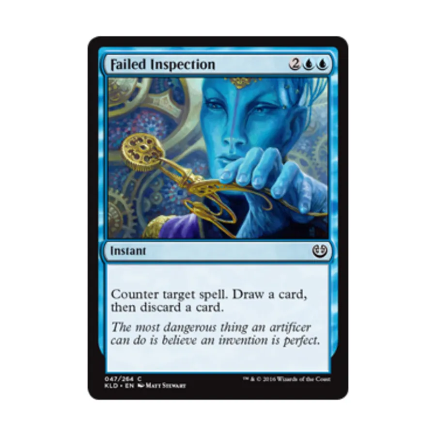 CCG Неудачная проверка (С), MTG - Kaladesh
CCG Неудачная проверка (С), MTG - Kaladesh