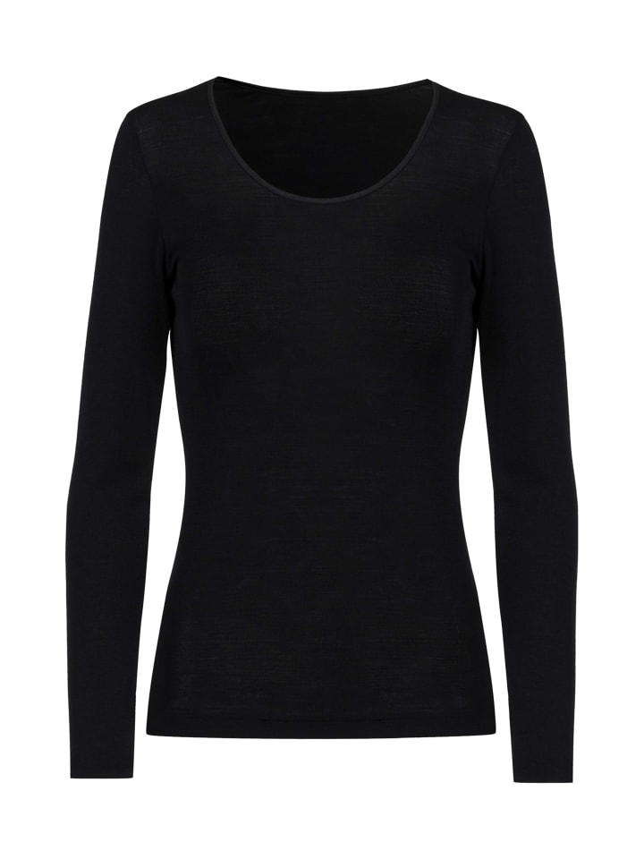 Рубашка с длинными рукавами черного цвета Mey
Рубашка с длинными рукавами черного цвета Mey