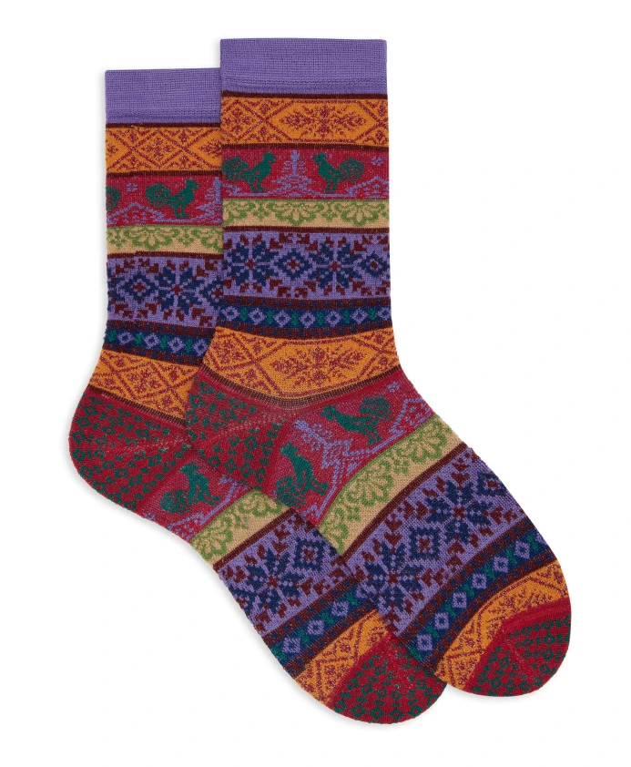 Короткие шерстяные носки Gallo, мультиколор
Короткие шерстяные носки Gallo, мультиколор