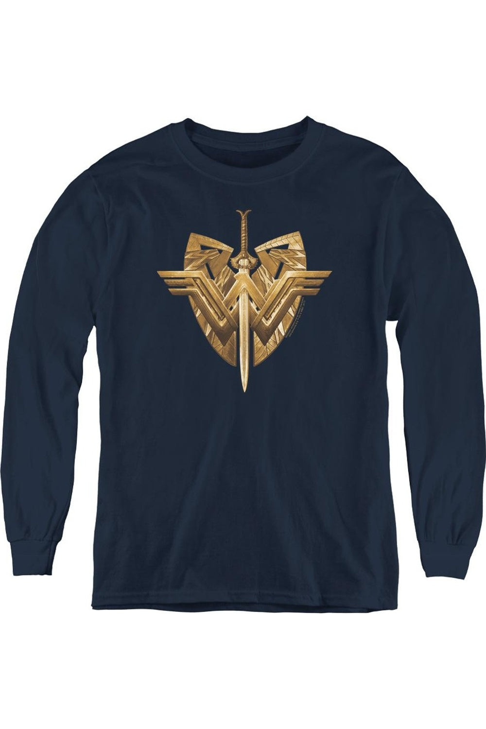 Футболка с длинным рукавом для подростков с эмблемой меча из фильма "Чудо-женщина" Gildan, темно-синий
Футболка с длинным рукавом для подростков с эмблемой меча из фильма "Чудо-женщина" Gildan, темно-синий