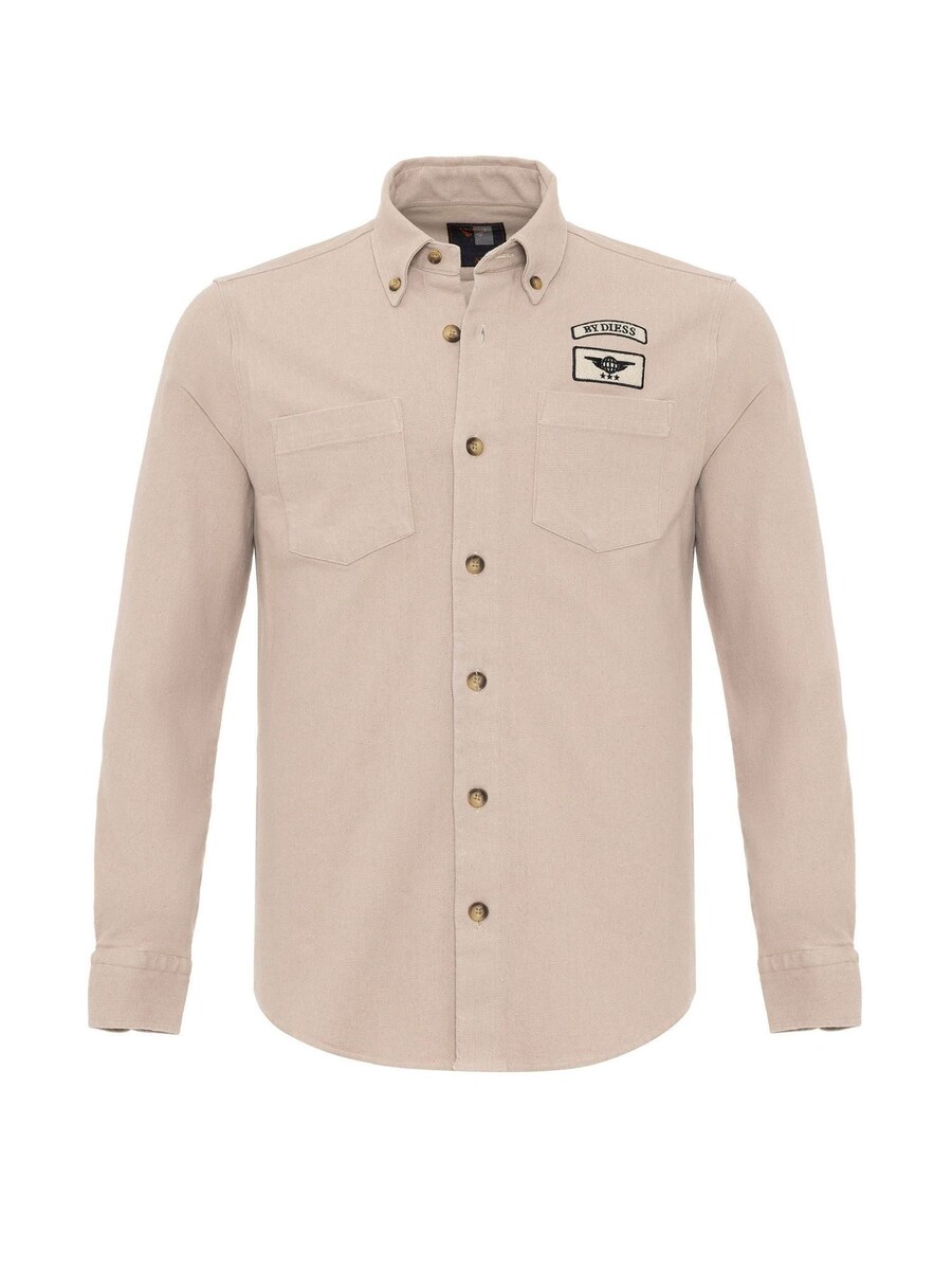 Рубашка обычного кроя на пуговицах By Diess Collection, цвет Nude
Рубашка обычного кроя на пуговицах By Diess Collection, цвет Nude