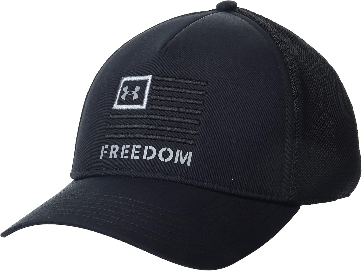 Under Armour мужская кепка Freedom Trucker, (001) Black/Black/Steel
Under Armour мужская кепка Freedom Trucker, (001) Black/Black/Steel