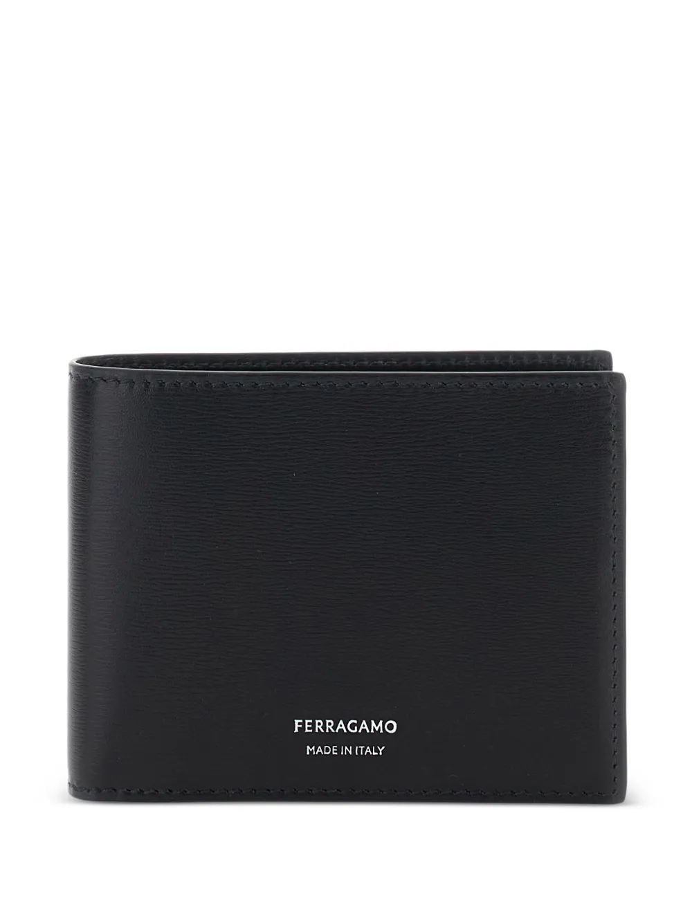 Кожаный складной кошелек Ferragamo, черный 
Кожаный складной кошелек Ferragamo, черный