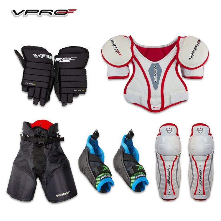 He Jiagong Детский набор защиты для хоккея с шайбой, 5 предметов: нагрудник, налокотники, наколенники, перчатки, шлем
He Jiagong Детский набор защиты для хоккея с шайбой, 5 предметов: нагрудник, налокотники, наколенники, перчатки, шлем