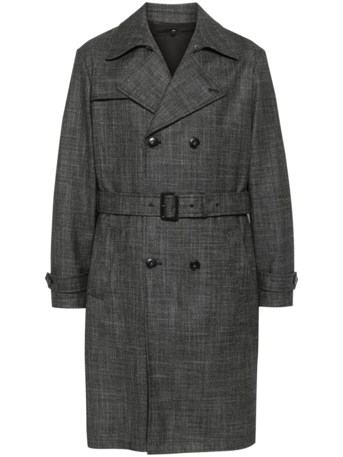 Меланжевый тренч Canali, серый
Меланжевый тренч Canali, серый