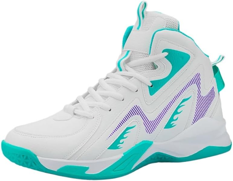 Высокие баскетбольные кроссовки большого размера для мужчин с толстой подошвой - удобные и дышащие спортивные обувь с амортизацией, подходят для пробежек и тренировок на улице Clolinde
Высокие баскетбольные кроссовки большого размера для мужчин с толстой подошвой - удобные и дышащие спортивные обувь с амортизацией, подходят для пробежек и тренировок на улице Clolinde