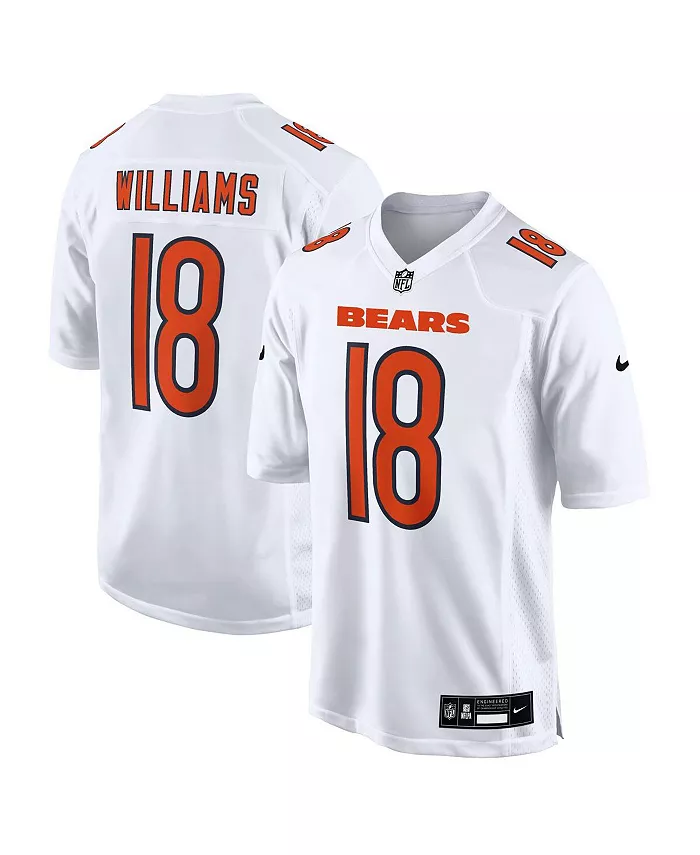 Мужская модная футболка Chicago Bears Tundra White с именем Калеб Уильямс Nike
Мужская модная футболка Chicago Bears Tundra White с именем Калеб Уильямс Nike