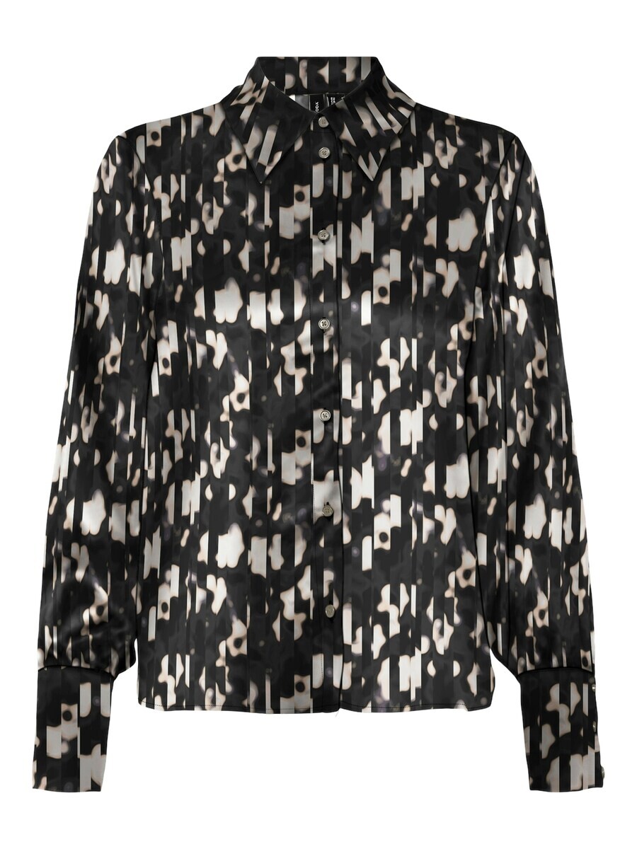 Рубашка VERO MODA Blouse VMMERLE, черный 
Рубашка VERO MODA Blouse VMMERLE, черный