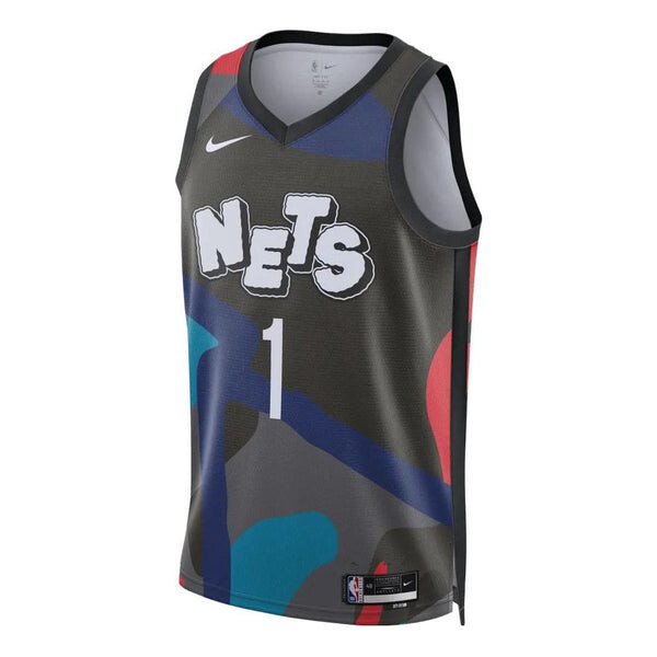 Майка Nike x Kaws Dri-FIT NBA Swingman Jersey 2023/24 City Edition 'Brooklyn Nets Mikal Bridges', черный
Майка Nike x Kaws Dri-FIT NBA Swingman Jersey 2023/24 City Edition 'Brooklyn Nets Mikal Bridges', черный