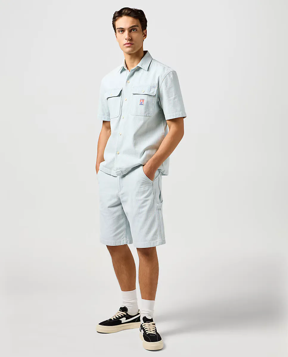 Мужские плотницкие шорты Wrangler, голубой
Мужские плотницкие шорты Wrangler, голубой