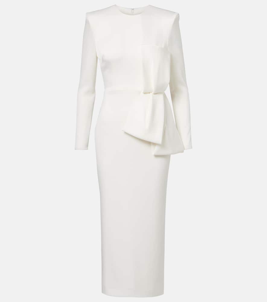 Платье из креп-сатина с бантом Alex Perry, White
Платье из креп-сатина с бантом Alex Perry, White