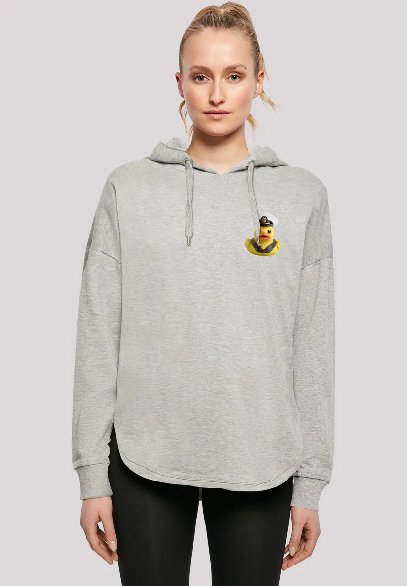 Толстовка F4NT4STIC "Rubber Duck Captain OVERSIZE HOODIE", принт, серый 
Толстовка F4NT4STIC "Rubber Duck Captain OVERSIZE HOODIE", принт, серый