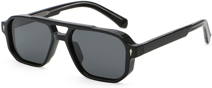 поляризованные солнцезащитные очки для вождения, квадратные мужские, с двойной перемычкой, квадратные солнцезащитные очки для женщин, защита от ультрафиолета UV400, серые, коричневые, из ацетата, подарок WNCKSQ, Black
поляризованные солнцезащитные очки для вождения, квадратные мужские, с двойной перемычкой, квадратные солнцезащитные очки для женщин, защита от ультрафиолета UV400, серые, коричневые, из ацетата, подарок WNCKSQ, Black