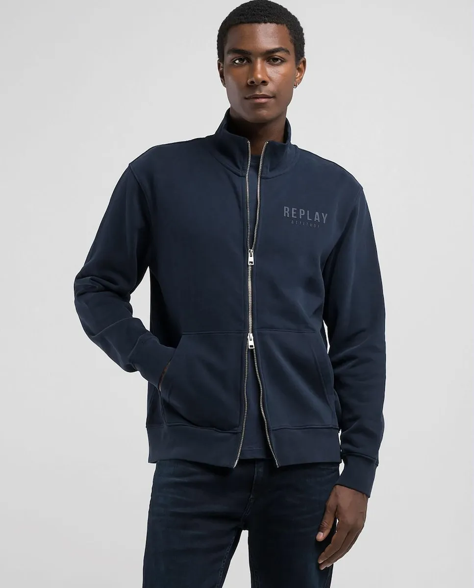 Мужская толстовка на молнии Replay, темно-синий
Мужская толстовка на молнии Replay, темно-синий
