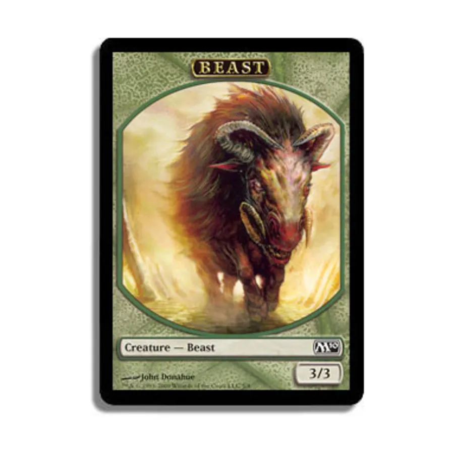 CCG Зверь – Жетон (С), MTG - Magic 2010
CCG Зверь – Жетон (С), MTG - Magic 2010