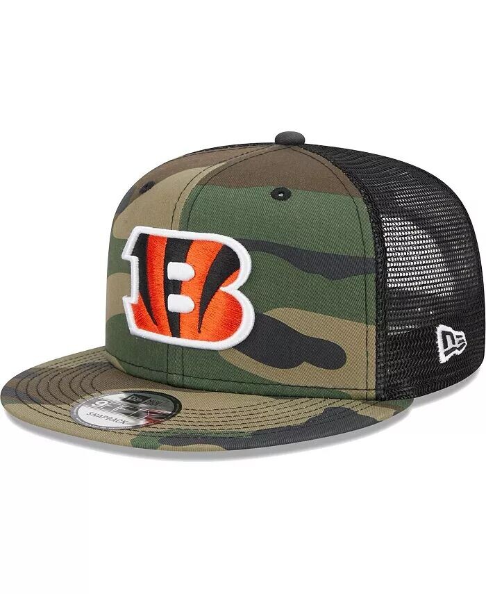 Мужская камуфляжная кепка Cincinnati Bengals Main Trucker 9FIFTY Snapback New Era, зеленый
Мужская камуфляжная кепка Cincinnati Bengals Main Trucker 9FIFTY Snapback New Era, зеленый