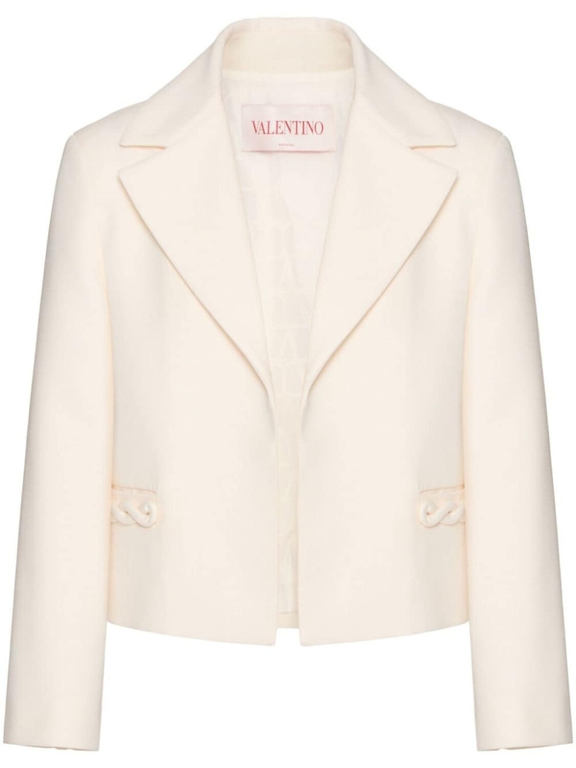 Valentino Garavani однобортное пальто из смесовой вирджинской шерсти, белый
Valentino Garavani однобортное пальто из смесовой вирджинской шерсти, белый