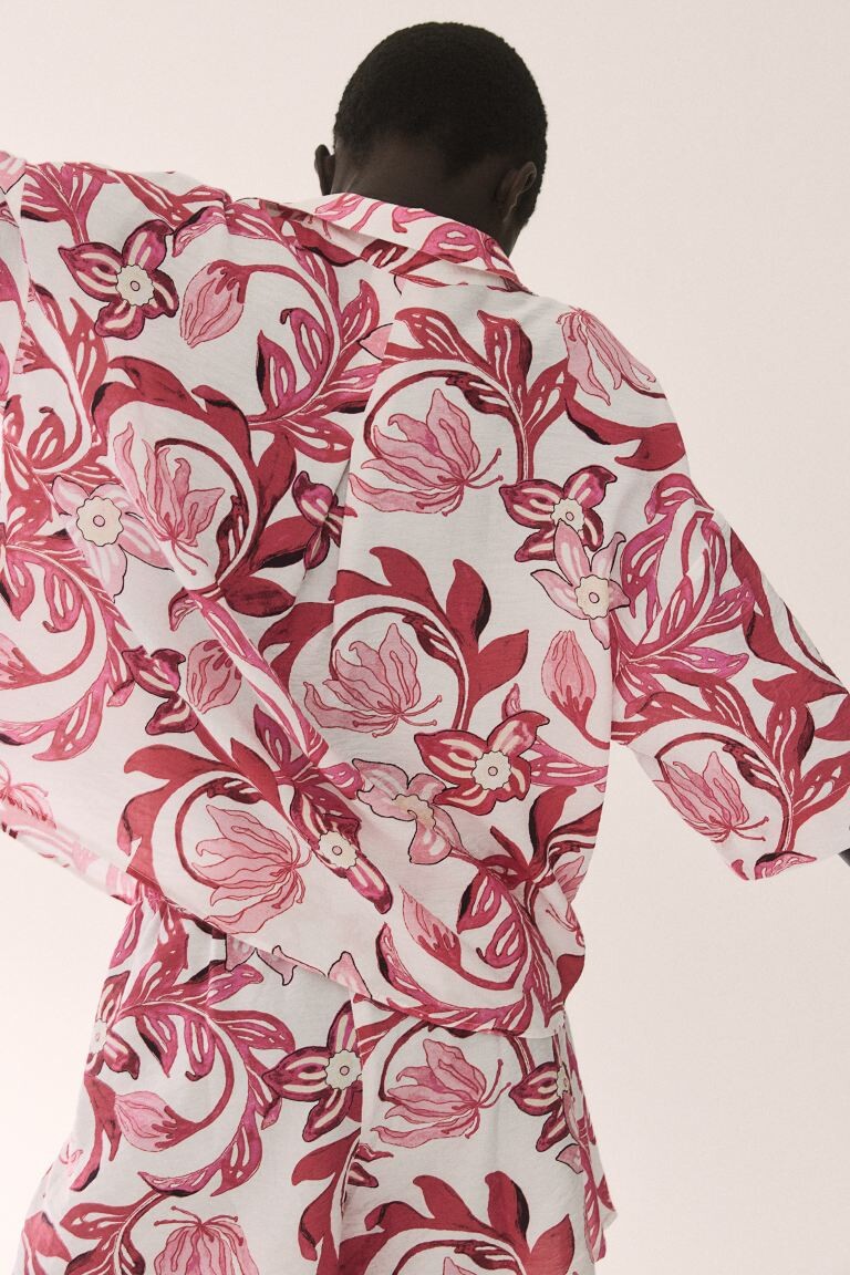 Блузка с короткими рукавами H&M, белый
Блузка с короткими рукавами H&M, белый